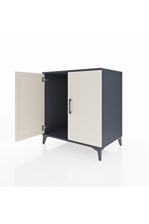 Kronos Şifonyer 2 Kapaklı 88x59x96 Antrasit-Aytaşı