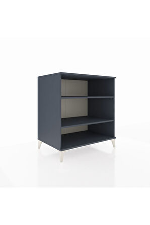 Kronos Şifonyer 2 Raflı 88x59x96 Antrasit-Antrasit