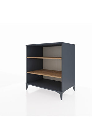 Kronos Şifonyer 2 Raflı 88x59x96 Antrasit-Çam