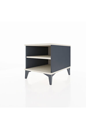 Kronos Komodin Tek Raflı 44x59x48 Antrasit-Aytaşı