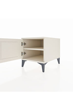 Kronos Komodin Tek Raflı Tek Kapaklı 44x59x48 Aytaşı-Aytaşı