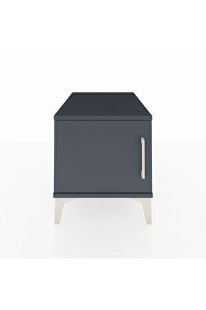 Kronos Komodin Tek Kapaklı 44x59x48 Antrasit-Antrasit