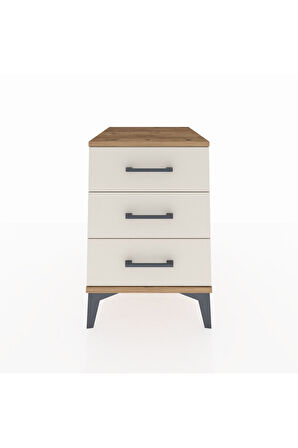 Kronos Komodin 3 Çekmeceli 44x59x64 Çam-Aytaşı