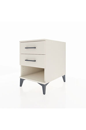 Kronos Komodin 2 Çekmeceli 44x59x64 Aytaşı-Aytaşı