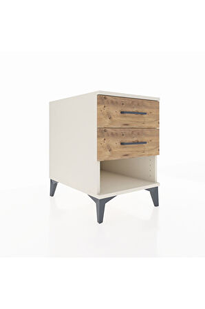 Kronos Komodin 2 Çekmeceli 44x59x64 Aytaşı-Çam