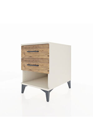 Kronos Komodin 2 Çekmeceli 44x59x64 Aytaşı-Çam