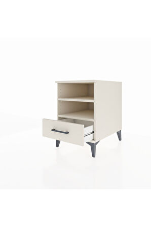 Kronos Komodin 2 Raflı Tek Çekmeceli 44x59x64 Aytaşı-Aytaşı