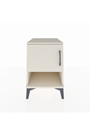 Kronos Komodin 2 Raflı Tek Kapaklı 44x59x64 Aytaşı-Aytaşı