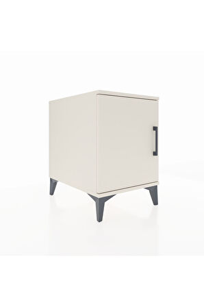 Kronos Komodin 2 Raflı Tek Kapaklı 44x59x64 Aytaşı-Aytaşı