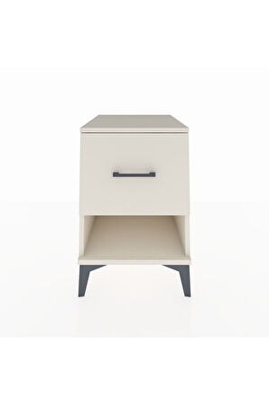 Kronos Komodin Tek Çekmeceli 44x59x64 Aytaşı-Aytaşı