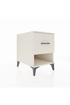 Kronos Komodin Tek Çekmeceli 44x59x64 Aytaşı-Aytaşı