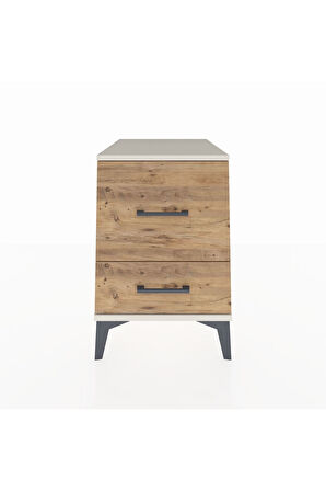 Kronos Komodin 2 Çekmeceli 44x59x64 Aytaşı-Çam