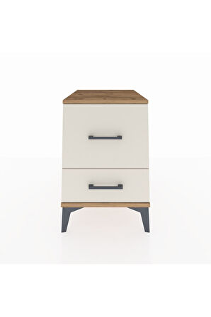 Kronos Komodin 2 Çekmeceli 44x59x64 Çam-Aytaşı