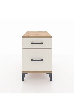 Kronos Komodin Tek Çekmeceli 44x59x64 Çam-Aytaşı
