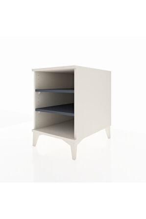 Kronos Komodin 2 Raflı 44x59x64 Aytaşı-Antrasit