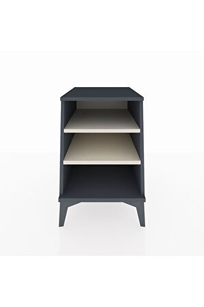 Kronos Komodin 2 Raflı 44x59x64 Antrasit-Aytaşı