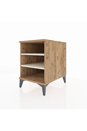 Kronos Komodin 2 Raflı 44x59x64 Çam-Aytaşı