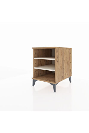Kronos Komodin 2 Raflı 44x59x64 Çam-Aytaşı