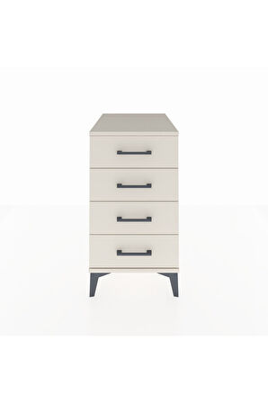 Kronos Komodin 4 Çekmeceli 44x59x80 Aytaşı-Aytaşı