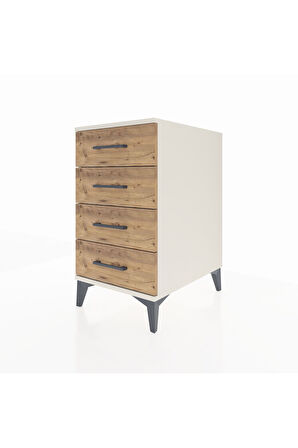 Kronos Komodin 4 Çekmeceli 44x59x80 Aytaşı-Çam