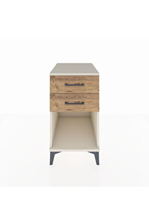 Kronos Komodin 2 Çekmeceli 44x59x80 Aytaşı-Çam