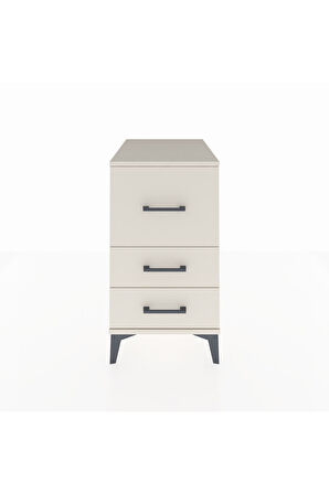 Kronos Komodin 3 Çekmeceli 44x59x80 Aytaşı-Aytaşı