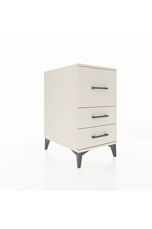 Kronos Komodin 3 Çekmeceli 44x59x80 Aytaşı-Aytaşı