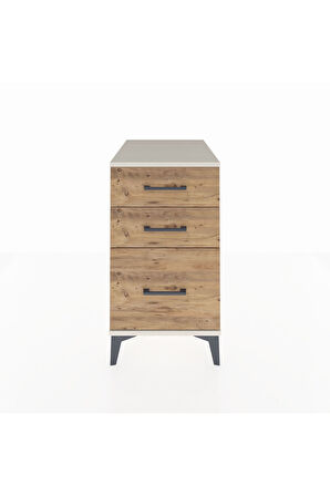 Kronos Komodin 3 Çekmeceli 44x59x80 Aytaşı-Çam