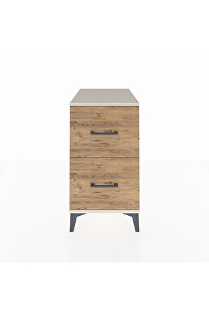 Kronos Komodin 2 Çekmeceli 44x59x80 Aytaşı-Çam