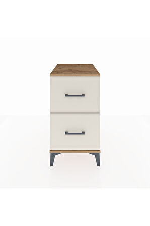 Kronos Komodin 2 Çekmeceli 44x59x80 Çam-Aytaşı