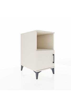 Kronos Komodin 2 Raflı Tek Kapaklı 44x59x80 Aytaşı-Aytaşı