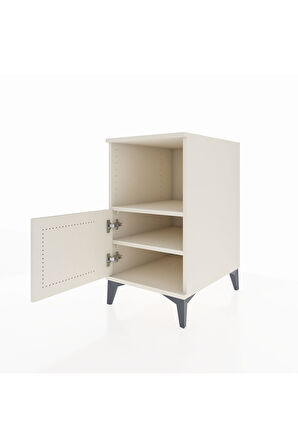 Kronos Komodin 2 Raflı Tek Kapaklı 44x59x80 Aytaşı-Aytaşı