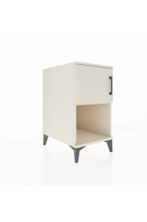 Kronos Komodin 2 Raflı Tek Kapaklı 44x59x80 Aytaşı-Aytaşı