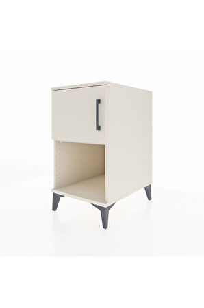 Kronos Komodin 2 Raflı Tek Kapaklı 44x59x80 Aytaşı-Aytaşı