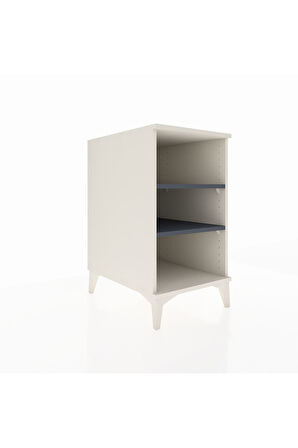 Kronos Komodin 2 Raflı 44x59x80 Aytaşı-Antrasit