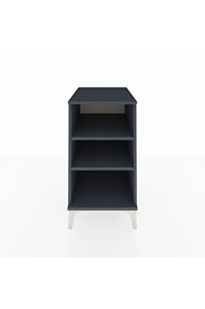 Kronos Komodin 2 Raflı 44x59x80 Antrasit-Antrasit