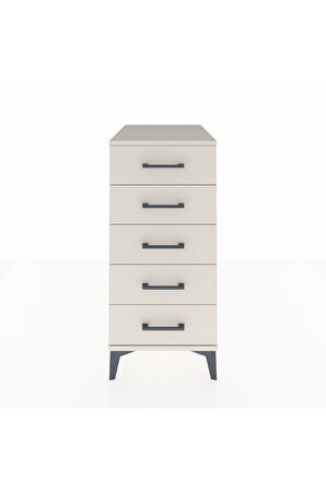 Kronos Komodin 5 Çekmeceli 44x59x96 Aytaşı-Aytaşı