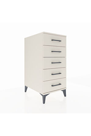Kronos Komodin 5 Çekmeceli 44x59x96 Aytaşı-Aytaşı