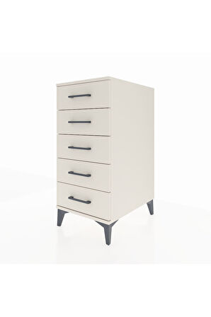 Kronos Komodin 5 Çekmeceli 44x59x96 Aytaşı-Aytaşı