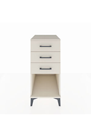 Kronos Komodin 3 Çekmeceli 44x59x96 Aytaşı-Aytaşı