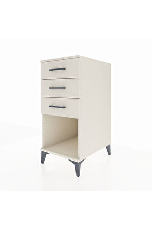 Kronos Komodin 3 Çekmeceli 44x59x96 Aytaşı-Aytaşı