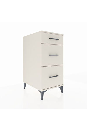 Kronos Komodin 3 Çekmeceli 44x59x96 Aytaşı-Aytaşı