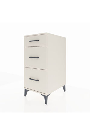 Kronos Komodin 3 Çekmeceli 44x59x96 Aytaşı-Aytaşı