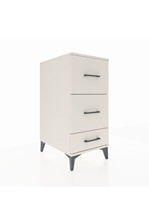 Kronos Komodin 3 Çekmeceli 44x59x96 Aytaşı-Aytaşı