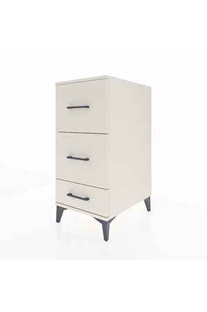 Kronos Komodin 3 Çekmeceli 44x59x96 Aytaşı-Aytaşı