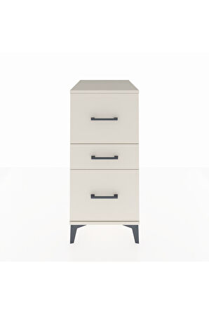 Kronos Komodin 3 Çekmeceli 44x59x96 Aytaşı-Aytaşı