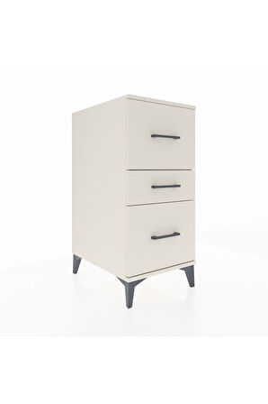 Kronos Komodin 3 Çekmeceli 44x59x96 Aytaşı-Aytaşı