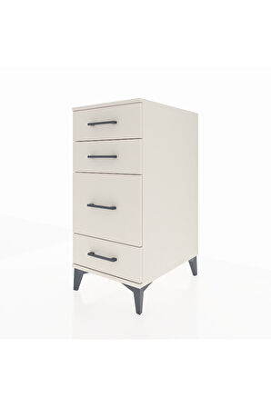 Kronos Komodin 4 Çekmeceli 44x59x96 Aytaşı-Aytaşı