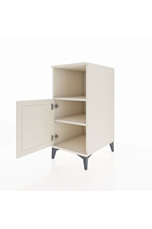 Kronos Komodin 2 Raflı Tek Kapaklı 44x59x96 Aytaşı-Aytaşı