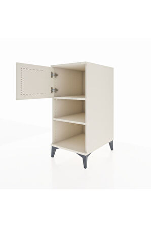 Kronos Komodin 2 Raflı Tek Kapaklı 44x59x96 Aytaşı-Aytaşı